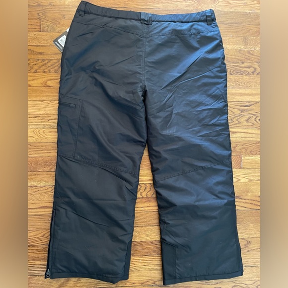 NWT Arctic Quest Men's Arctic Quest Black Winter Ski Pants 30” Inseam XXL - Picture 7 of 15
